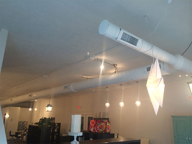 Commercial Heating and Cooling Spiral Duct