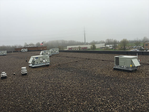 Rooftop HVAC Installation