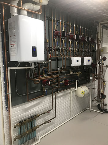 Residential Gas Boiler System