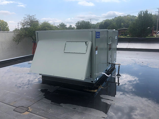 New Commercial HVAC on Rooftop 2