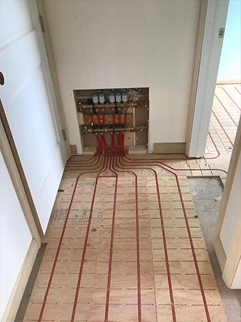 Radiant Floor Heating Installation Martinov Photo Gallery