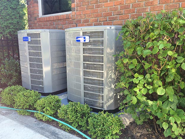 Installed Two-Stage Air Conditioning Systems