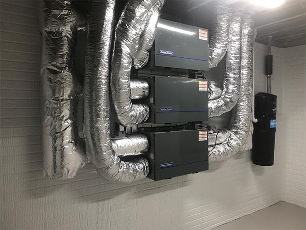 Energy Recovery Heating Systems Installation